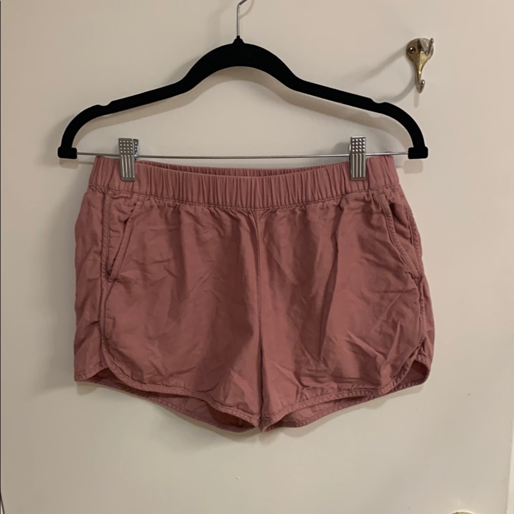 Madewell Pink Athletic Shorts Lightweight and Comfortable in Sz S